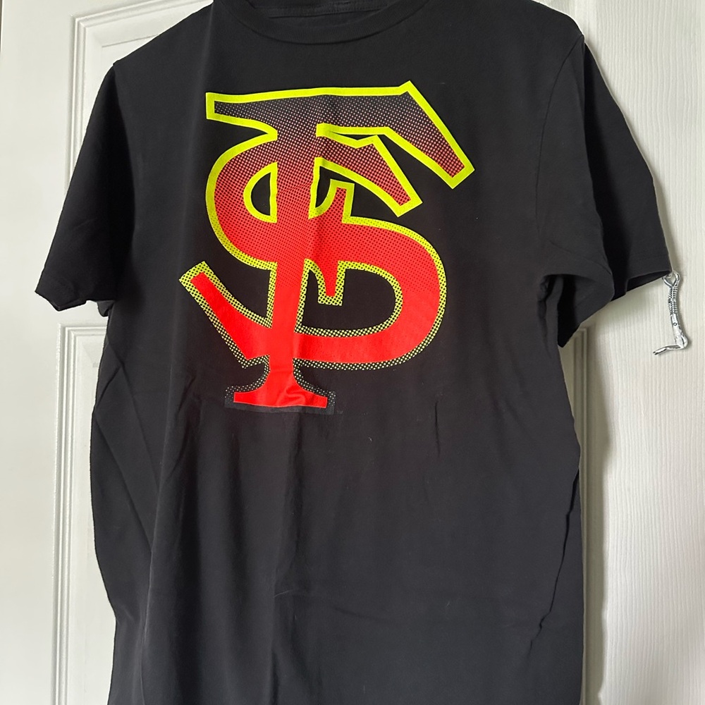 Fsu Florida state Black Graphic T-Shirt